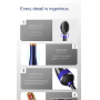 Pet drying comb